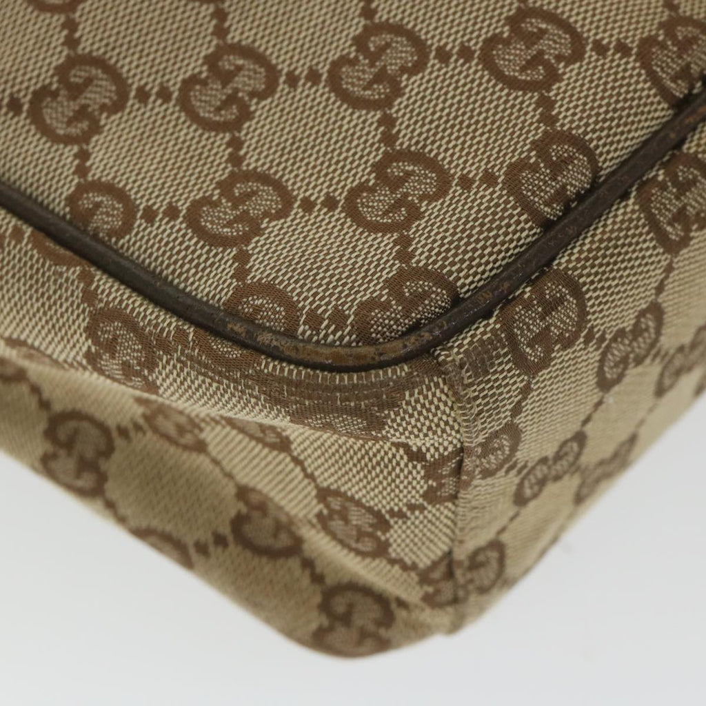 GUCCI GG Canvas Shoulder Bag Beige 122759 fm2942