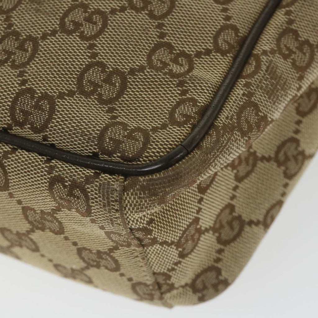 GUCCI GG Canvas Shoulder Bag Beige 122759 fm2942