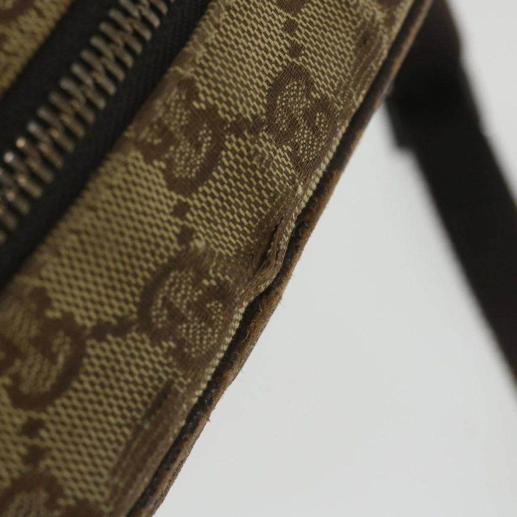 GUCCI GG Canvas Shoulder Bag Beige 122759 fm2942