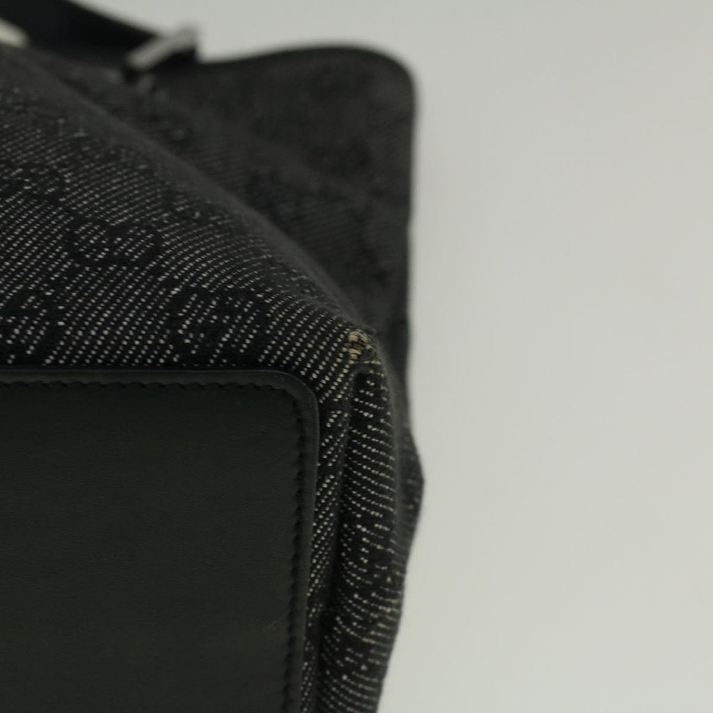 GUCCI GG Canvas Tote Bag Black 31244 fm2943