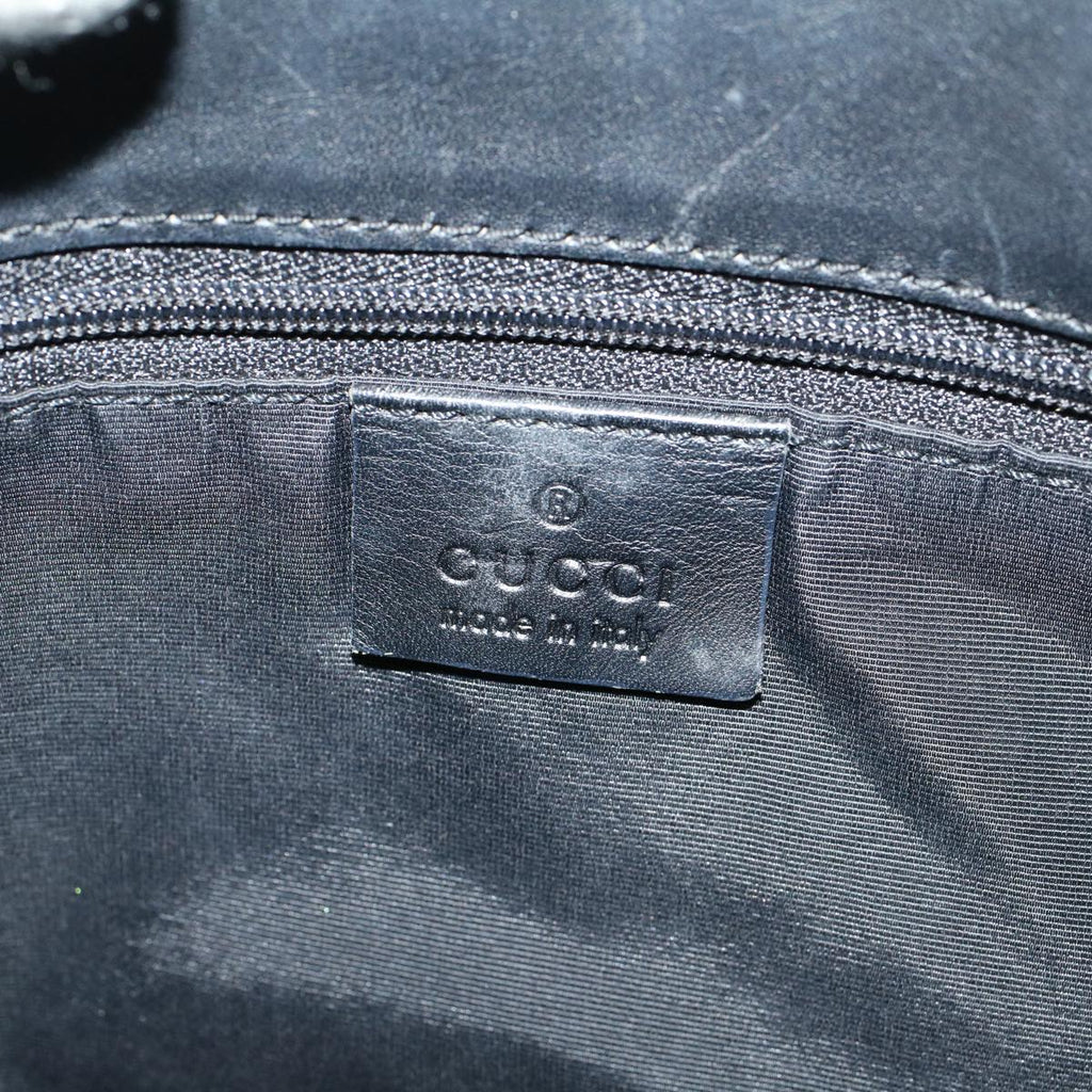 GUCCI GG Canvas Tote Bag Black 31244 fm2943