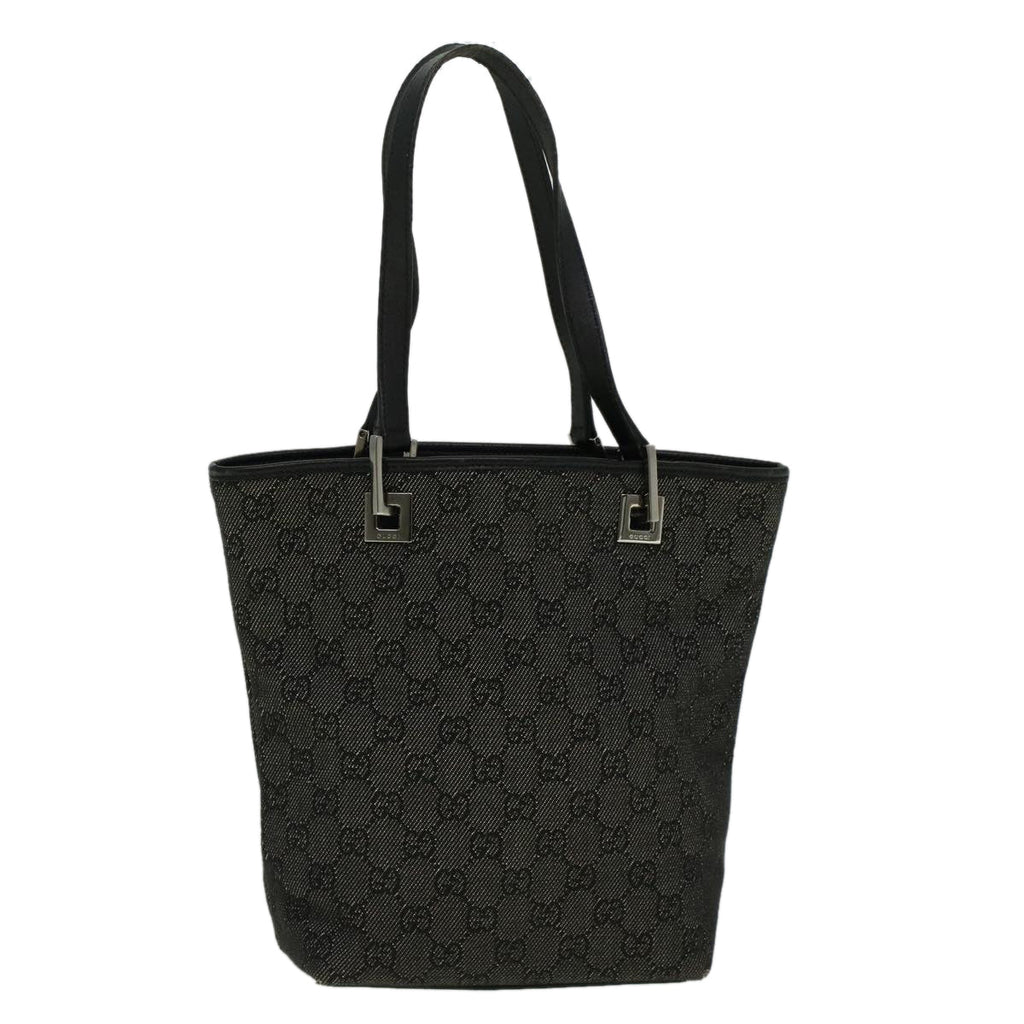 GUCCI GG Canvas Tote Bag Black 31244 fm2943