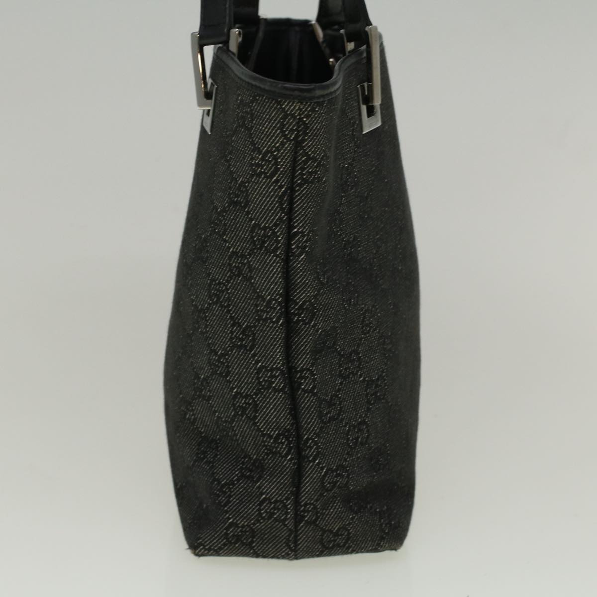 GUCCI GG Canvas Tote Bag Black 31244 fm2943