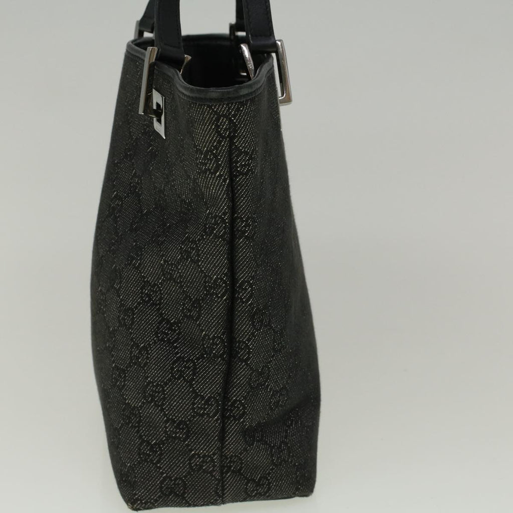 GUCCI GG Canvas Tote Bag Black 31244 fm2943