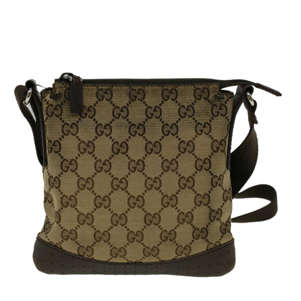 GUCCI GG Canvas Shoulder Bag Beige 1247671 fm2944