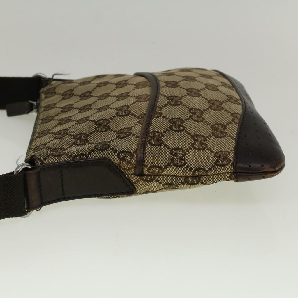 GUCCI GG Canvas Shoulder Bag Beige 1247671 fm2944