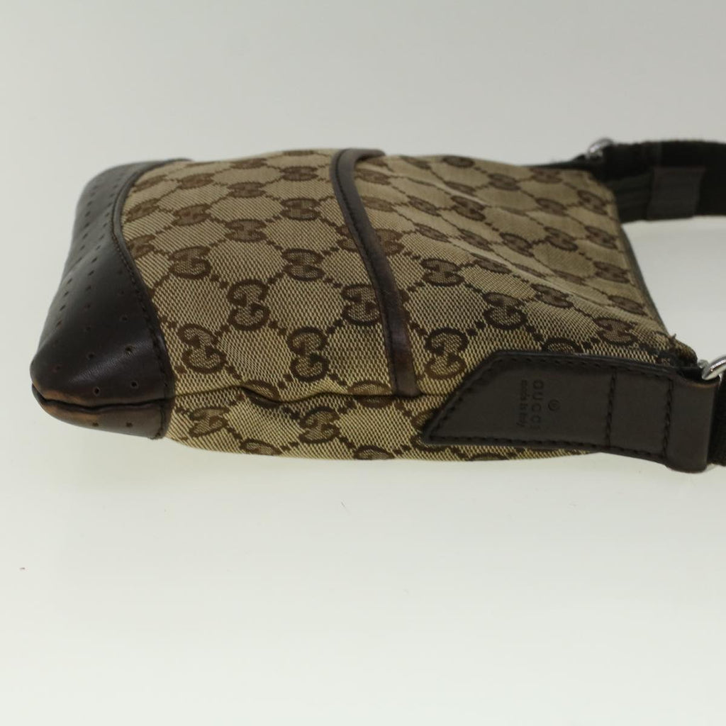 GUCCI GG Canvas Shoulder Bag Beige 1247671 fm2944