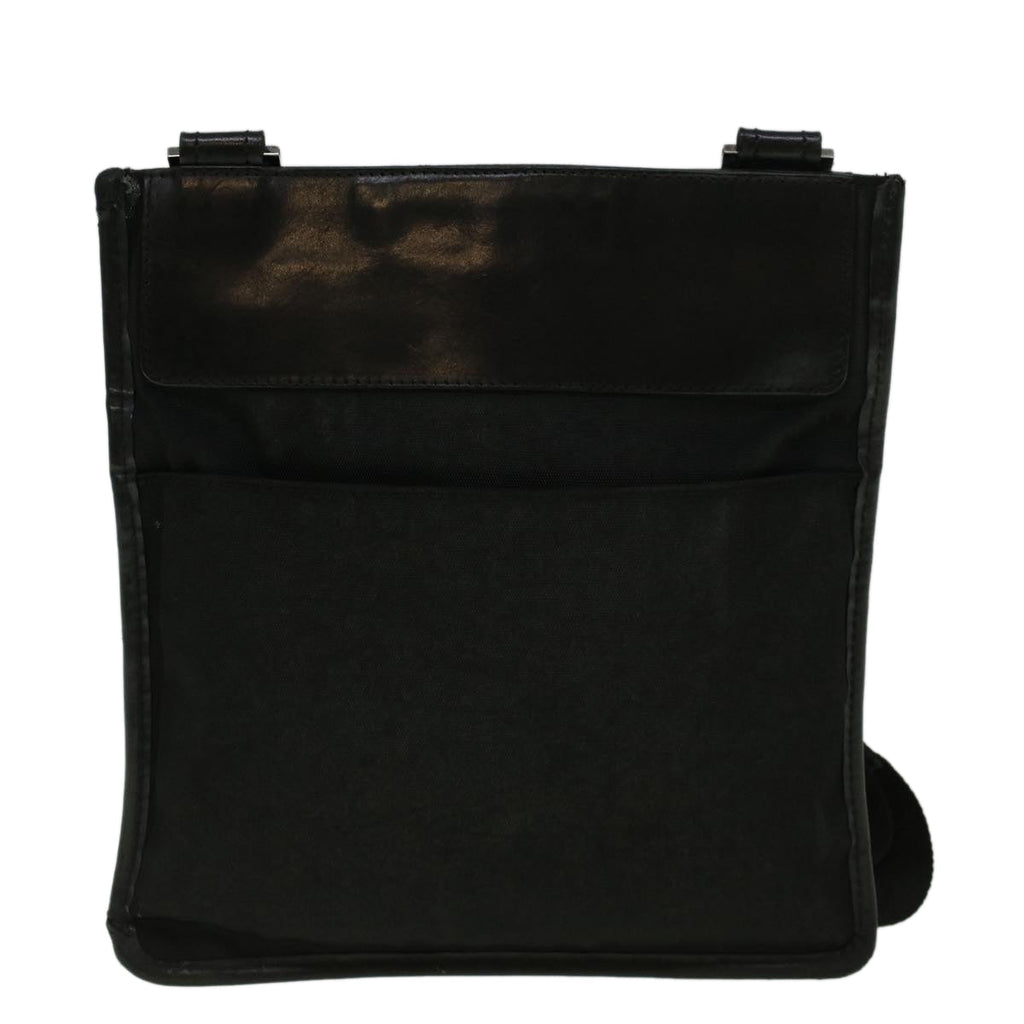 GUCCI Shoulder Bag Nylon Black 27639 fm2945