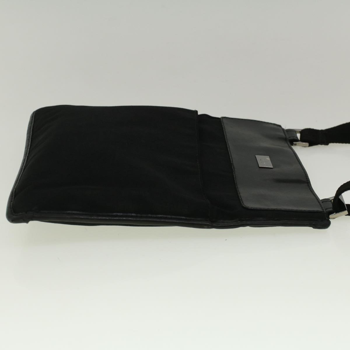 GUCCI Shoulder Bag Nylon Black 27639 fm2945