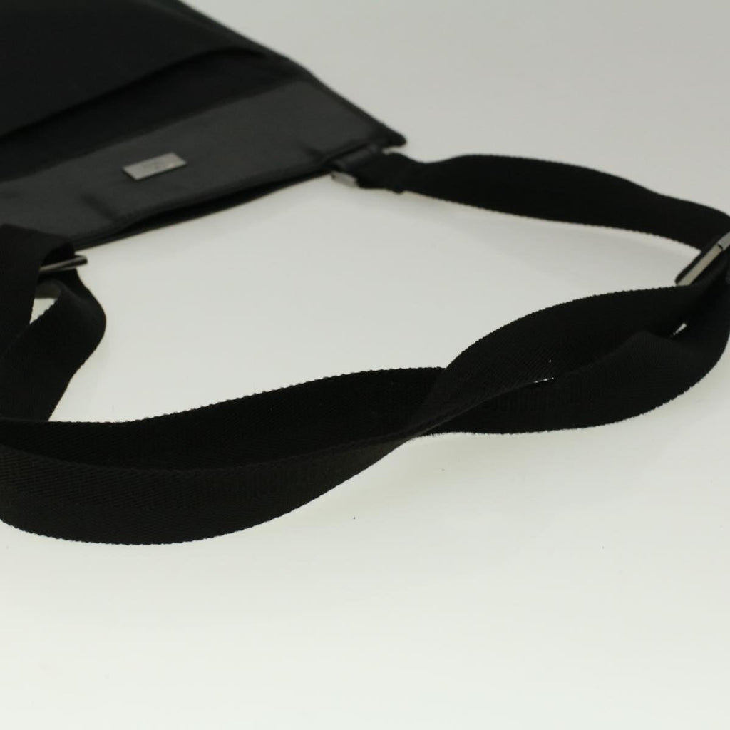 GUCCI Shoulder Bag Nylon Black 27639 fm2945