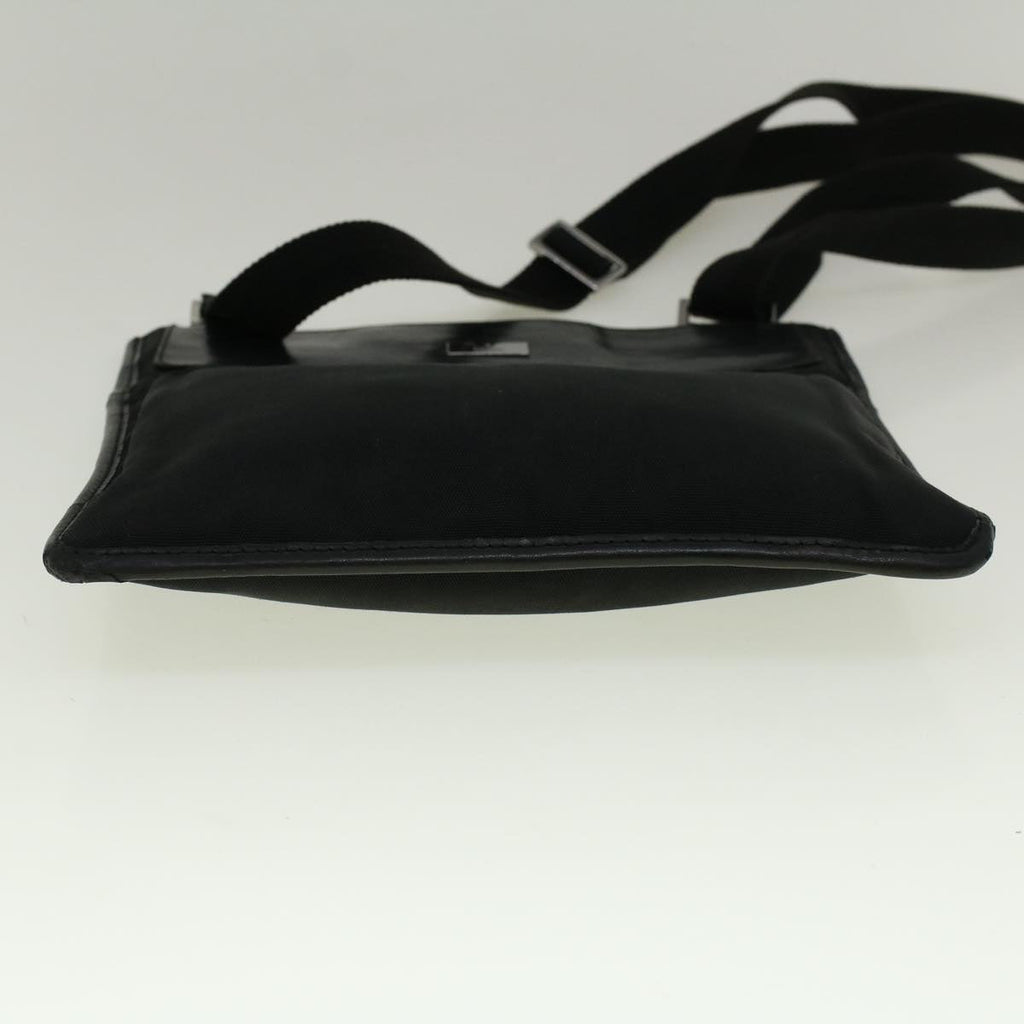 GUCCI Shoulder Bag Nylon Black 27639 fm2945