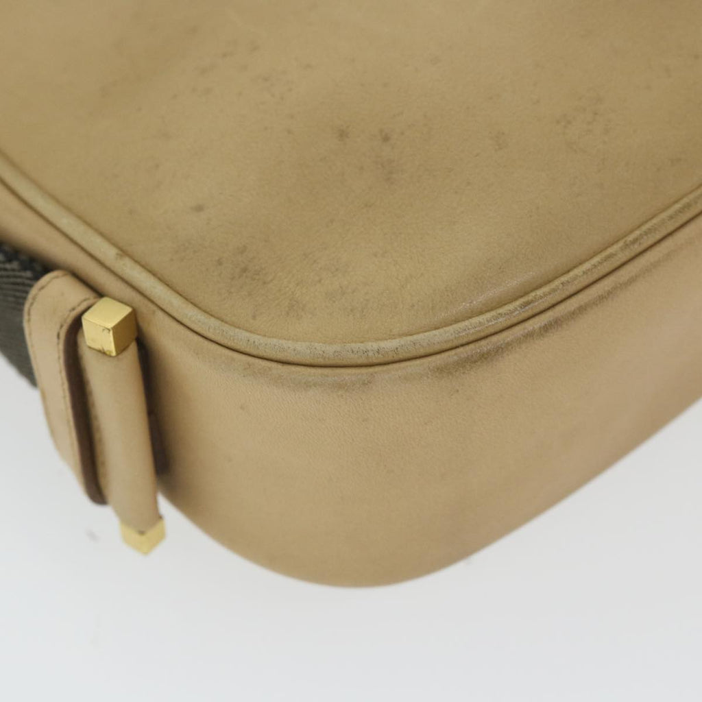 GUCCI Jackie Shoulder Bag Leather Beige 92736 fm2983
