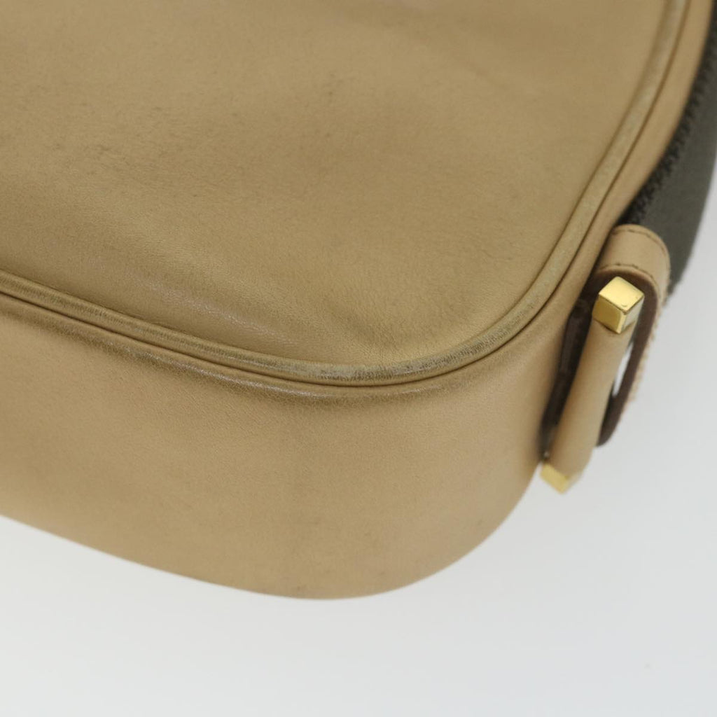 GUCCI Jackie Shoulder Bag Leather Beige 92736 fm2983