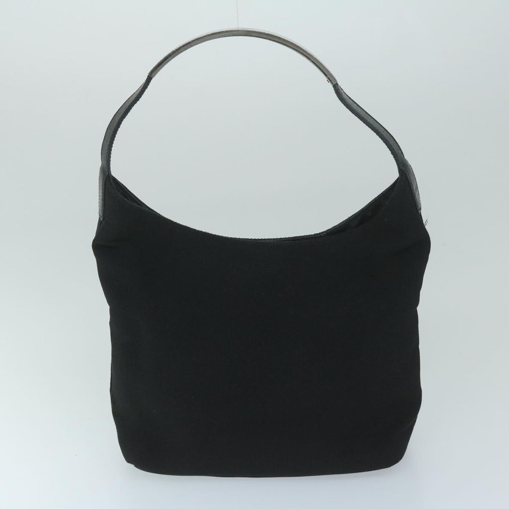 GUCCI GG Canvas Shoulder Bag Canvas 3Set Black Gold fm2984