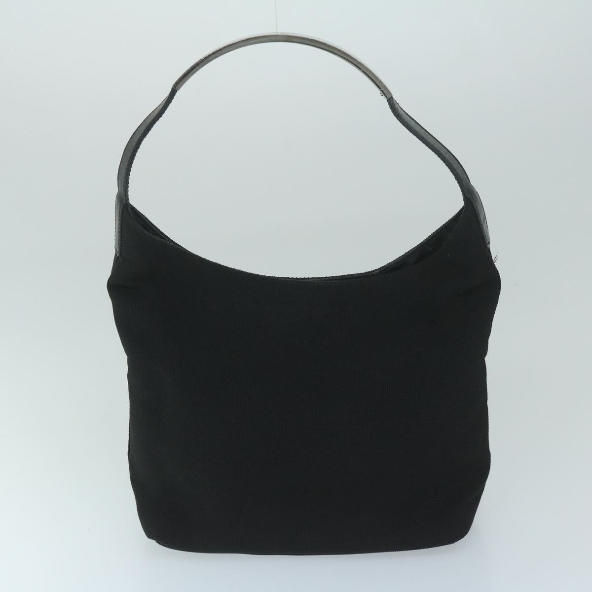 GUCCI GG Canvas Shoulder Bag Canvas 3Set Black Gold fm2984