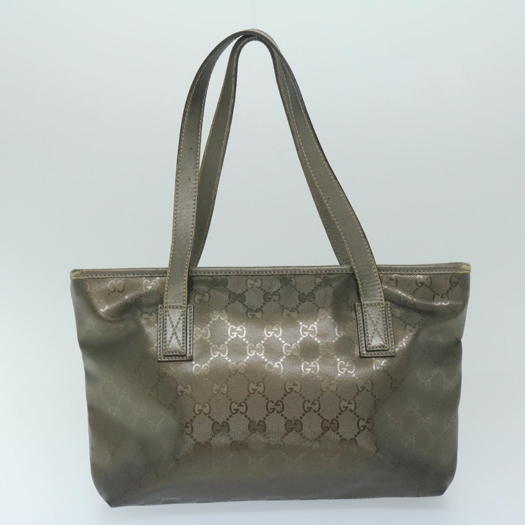 GUCCI GG Canvas Shoulder Bag Canvas 3Set Black Gold fm2984
