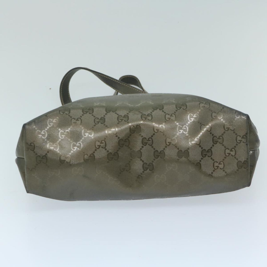 GUCCI GG Canvas Shoulder Bag Canvas 3Set Black Gold fm2984