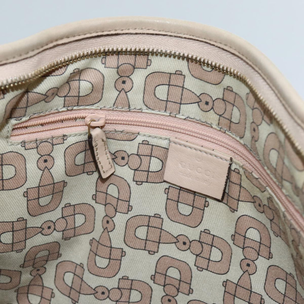 GUCCI GG Canvas Guccissima Abbey Shoulder Bag Beige 131326 fm3354