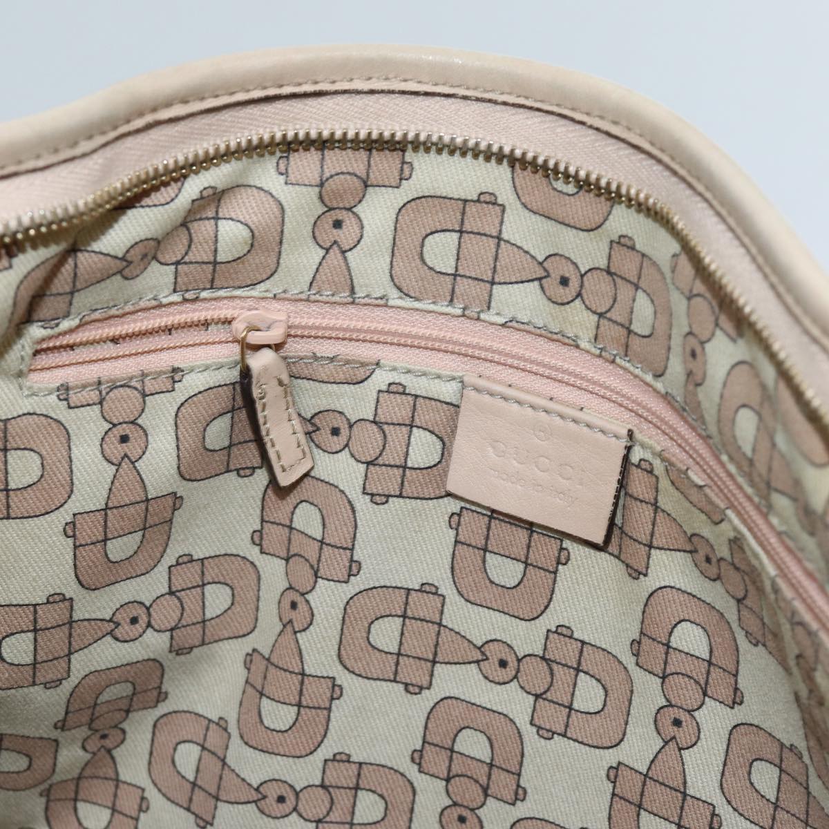GUCCI GG Canvas Guccissima Abbey Shoulder Bag Beige 131326 fm3354