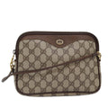 GUCCI GG Supreme Shoulder Bag PVC Beige 97 02 068 fm3411