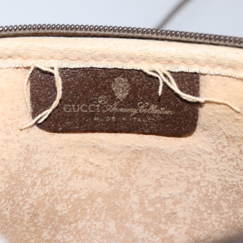 GUCCI GG Supreme Shoulder Bag PVC Beige 97 02 068 fm3411