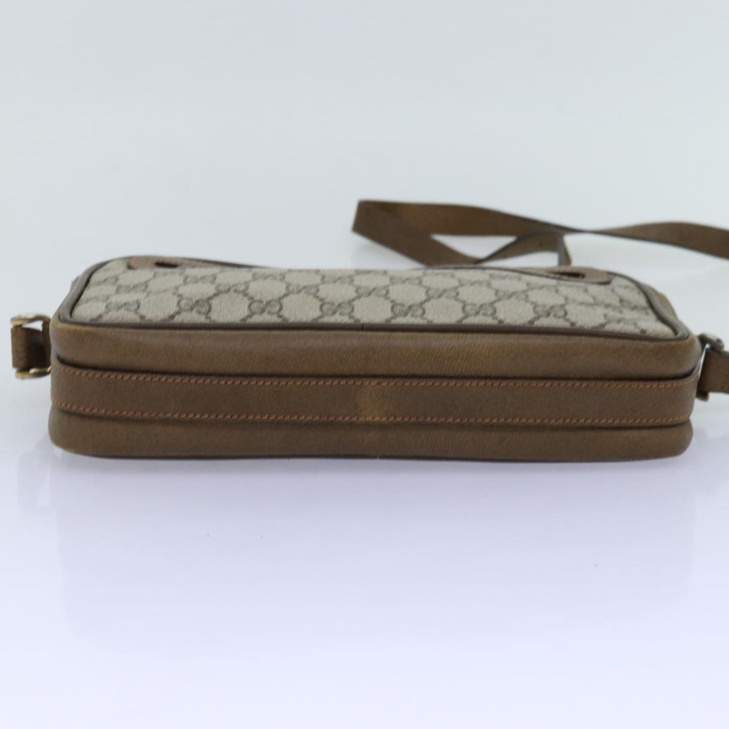 GUCCI GG Supreme Shoulder Bag PVC Beige 001 067 1282 fm3412
