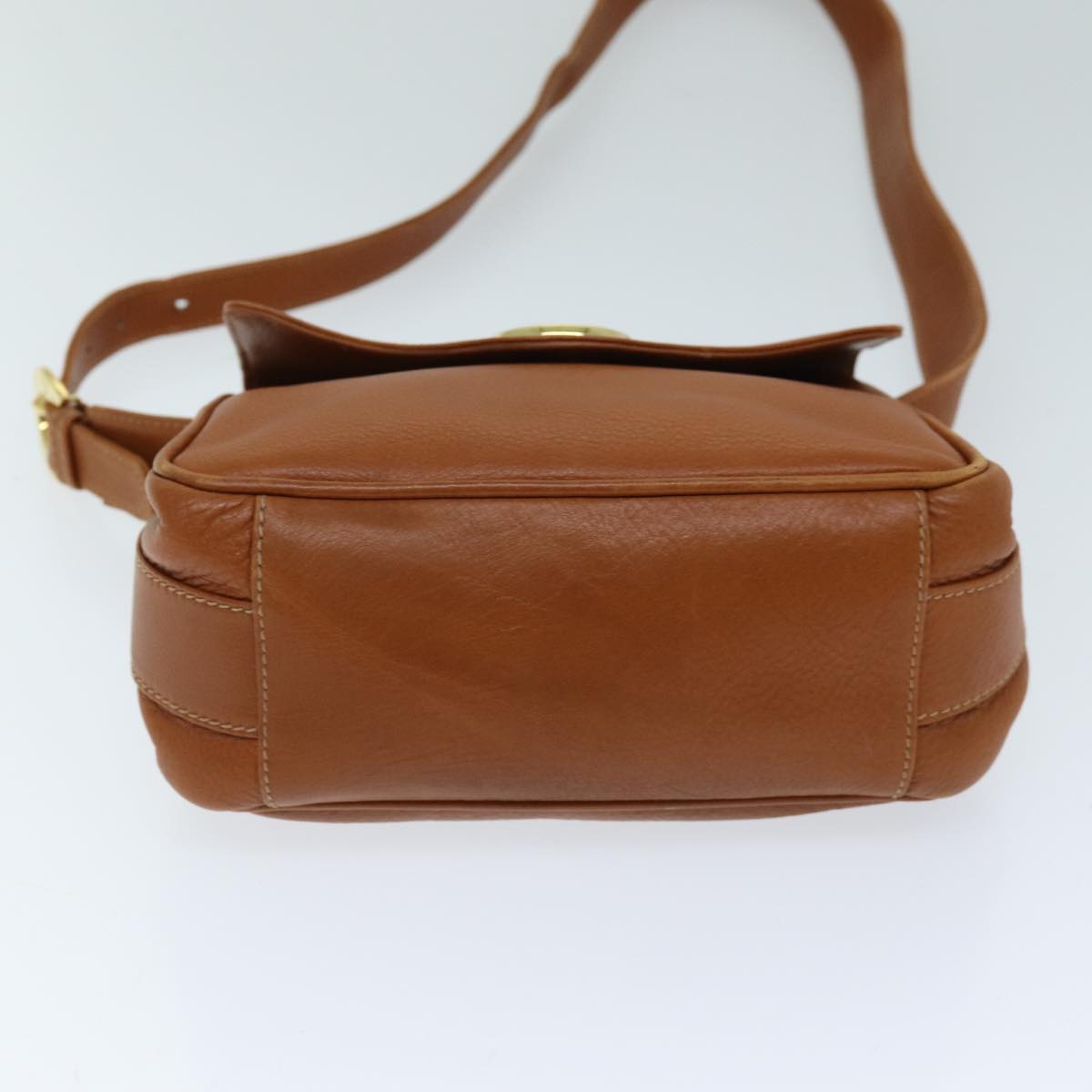 GUCCI Shoulder Bag Leather Brown 007 14 0201 fm3417