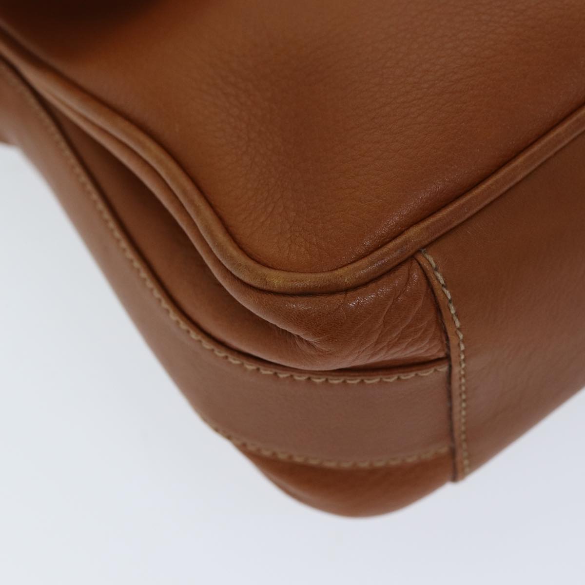 GUCCI Shoulder Bag Leather Brown 007 14 0201 fm3417