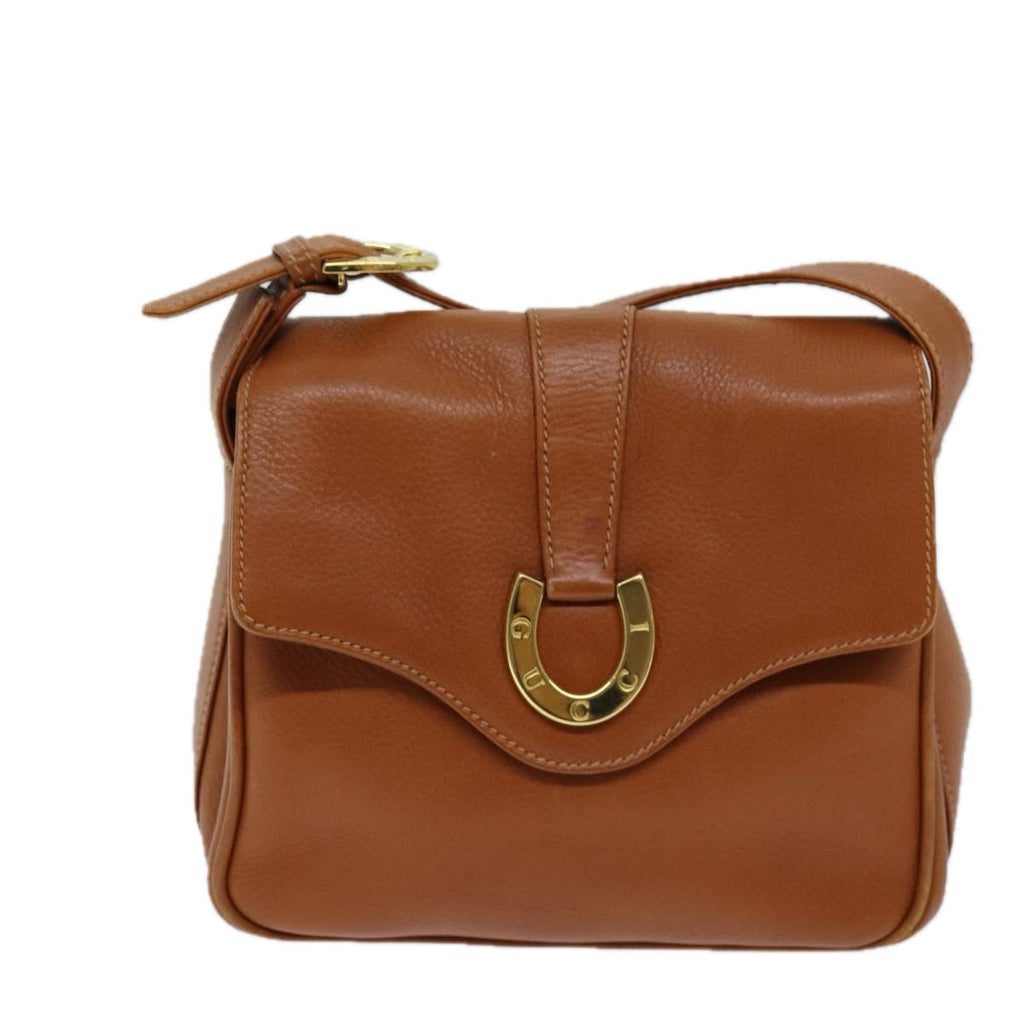 GUCCI Shoulder Bag Leather Brown 007 14 0201 fm3417