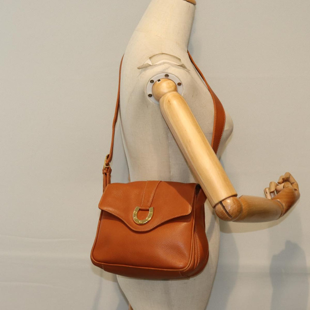 GUCCI Shoulder Bag Leather Brown 007 14 0201 fm3417