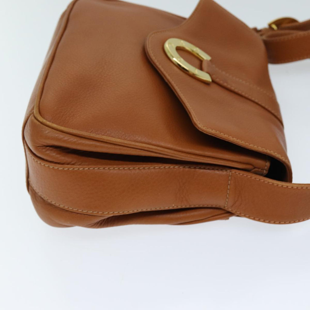 GUCCI Shoulder Bag Leather Brown 007 14 0201 fm3417