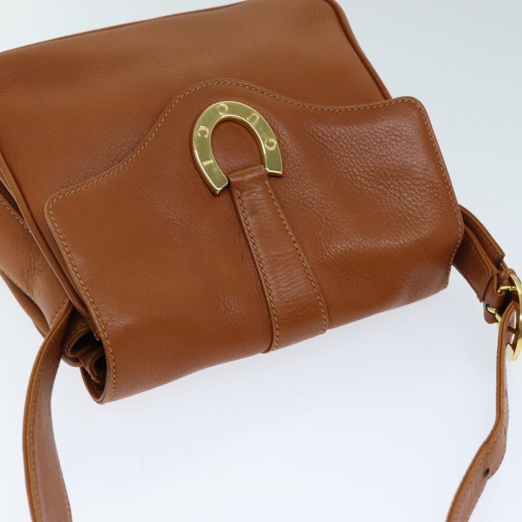 GUCCI Shoulder Bag Leather Brown 007 14 0201 fm3417