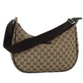 GUCCI GG Canvas Shoulder Bag Beige 122790 fm3429