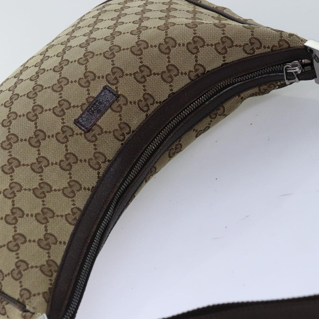 GUCCI GG Canvas Shoulder Bag Beige 122790 fm3429