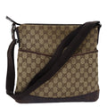 GUCCI GG Canvas Shoulder Bag Beige 145857 fm3430