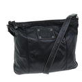 GUCCI Shoulder Bag Leather Black 190279 fm3431