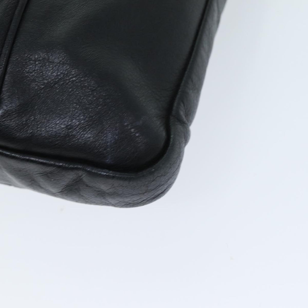 GUCCI Shoulder Bag Leather Black 190279 fm3431