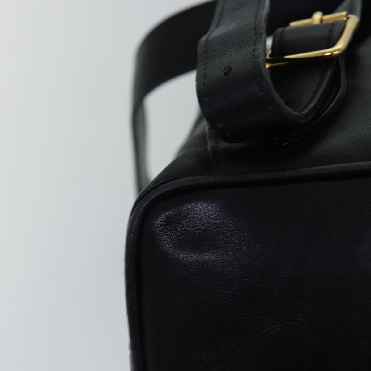 GUCCI Bamboo Backpack Leather Black 003 2058 0016 fm3461