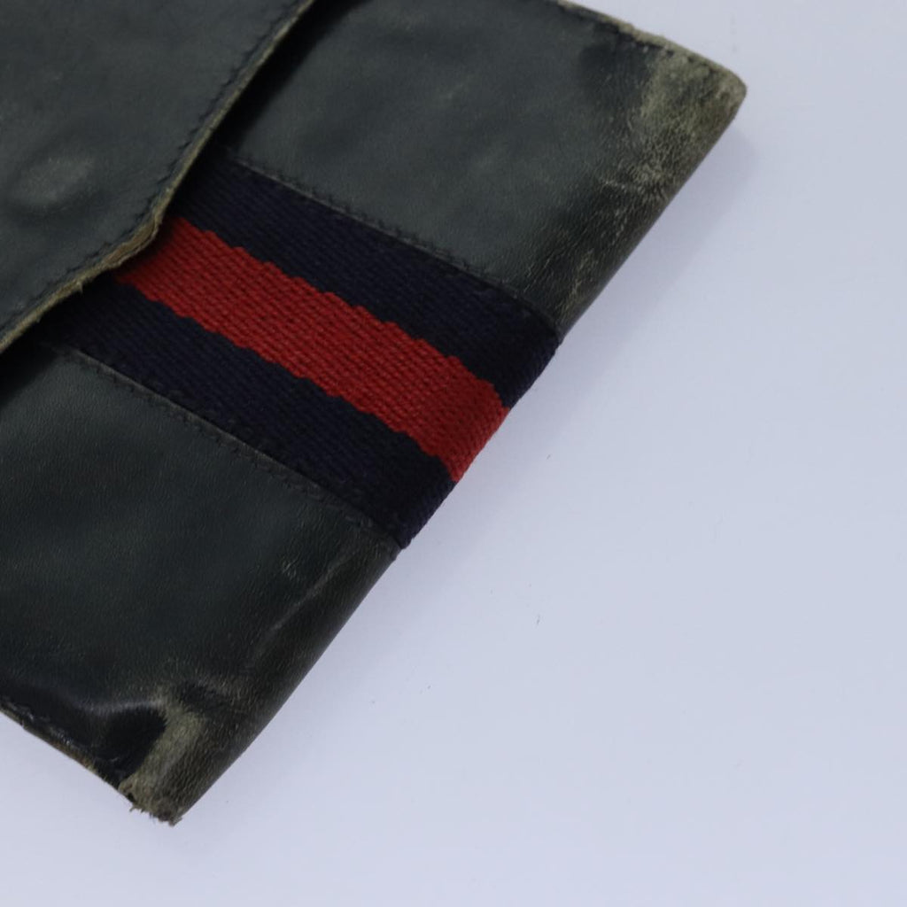 GUCCI GG Canvas Sherry Line Wallet 6Set Beige Black fm3490