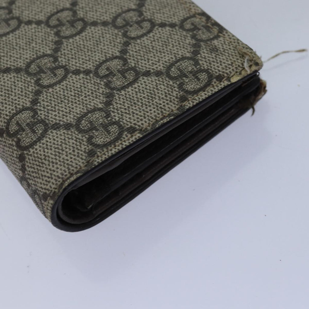 GUCCI GG Canvas Jackie Web Sherry Line Wallet 8Set Black Beige Red fm3491