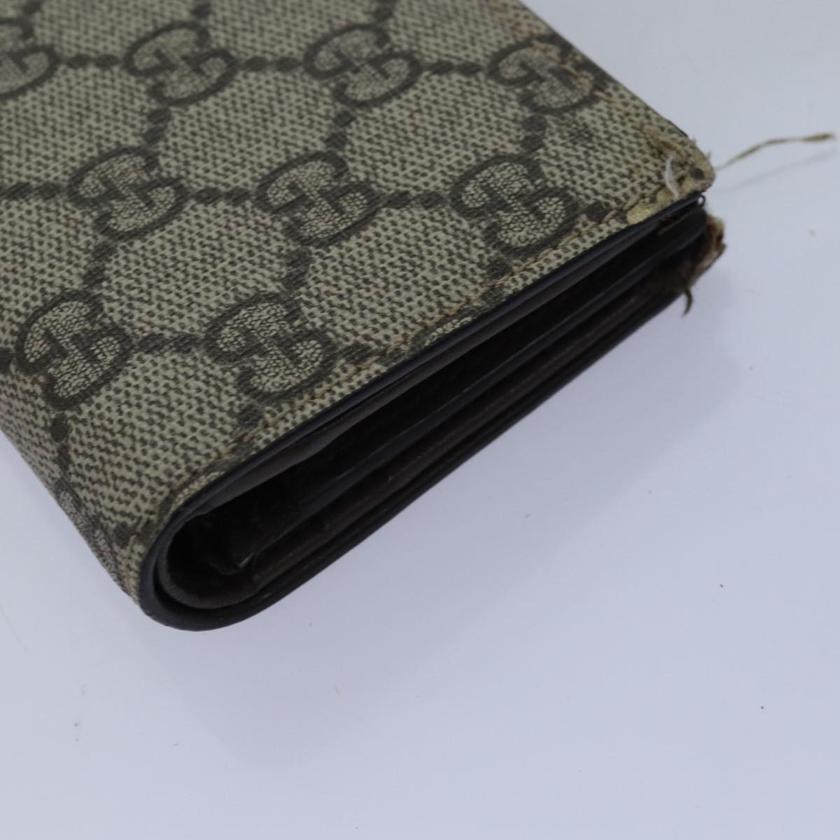 GUCCI GG Canvas Jackie Web Sherry Line Wallet 8Set Black Beige Red fm3491