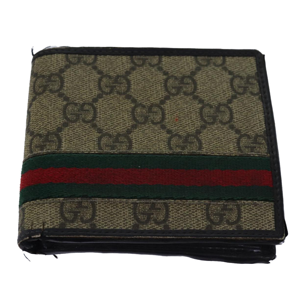GUCCI GG Canvas Jackie Web Sherry Line Wallet 8Set Black Beige Red fm3491