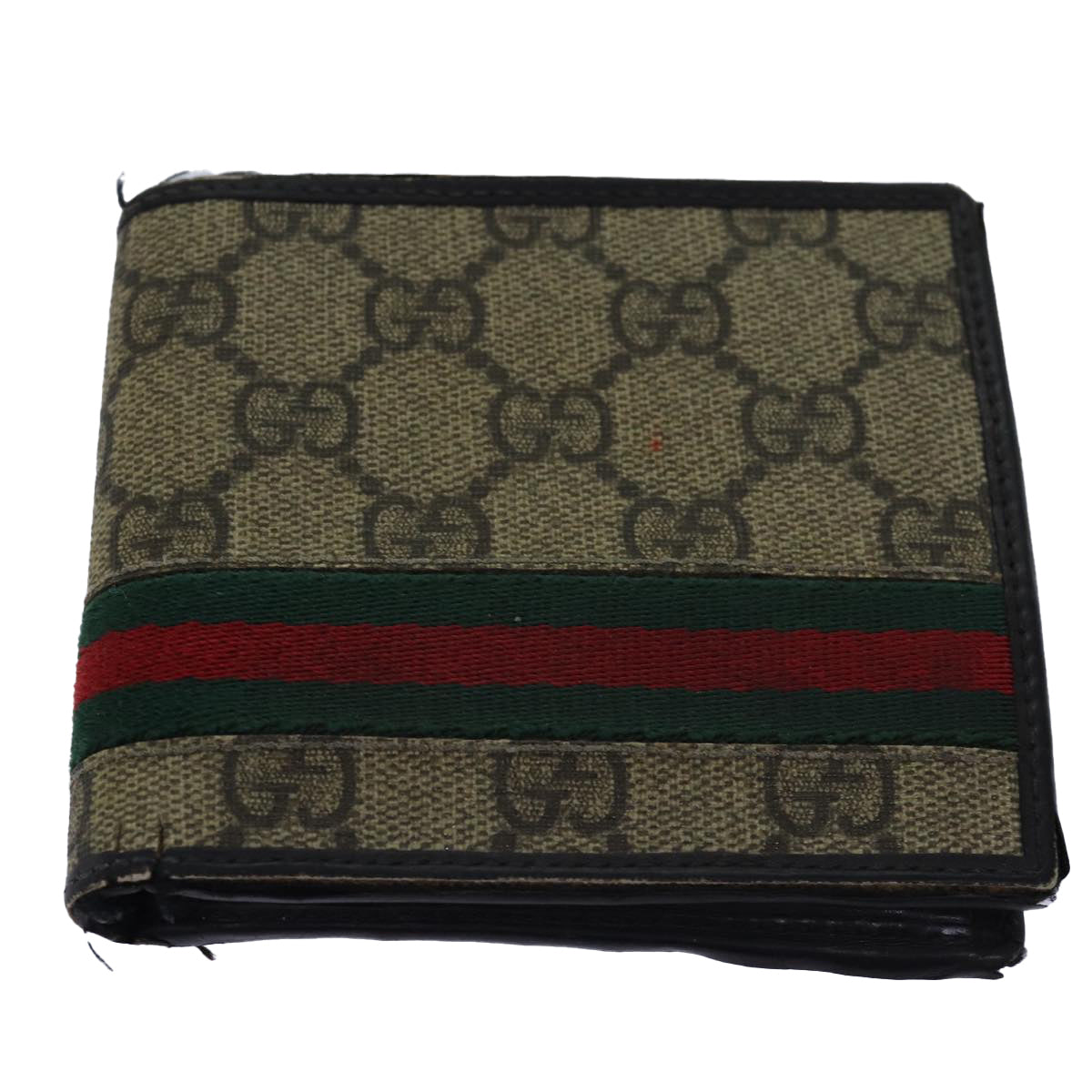 GUCCI GG Canvas Jackie Web Sherry Line Wallet 8Set Black Beige Red fm3491
