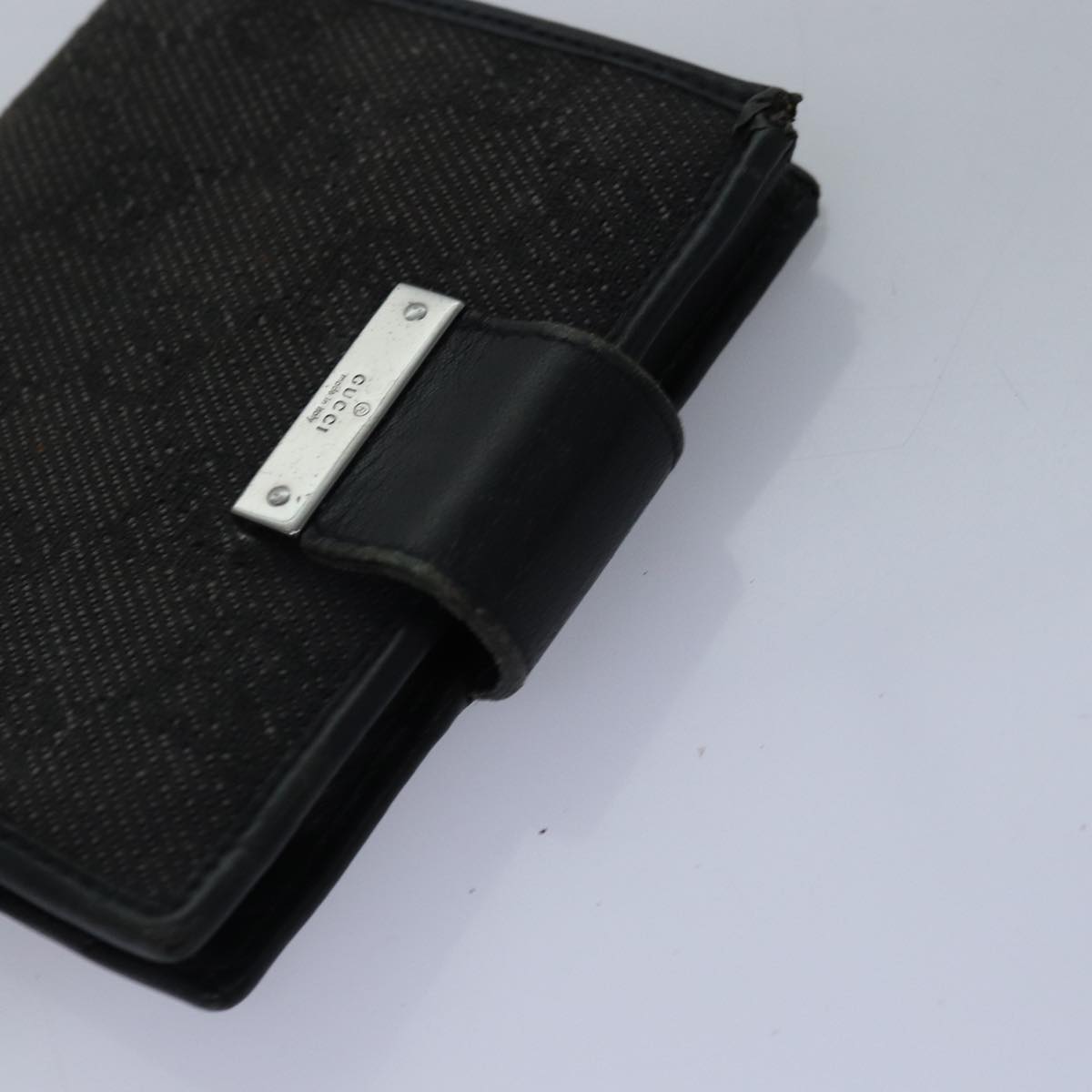 GUCCI GG Canvas Jackie Web Sherry Line Wallet 8Set Black Beige Red fm3491
