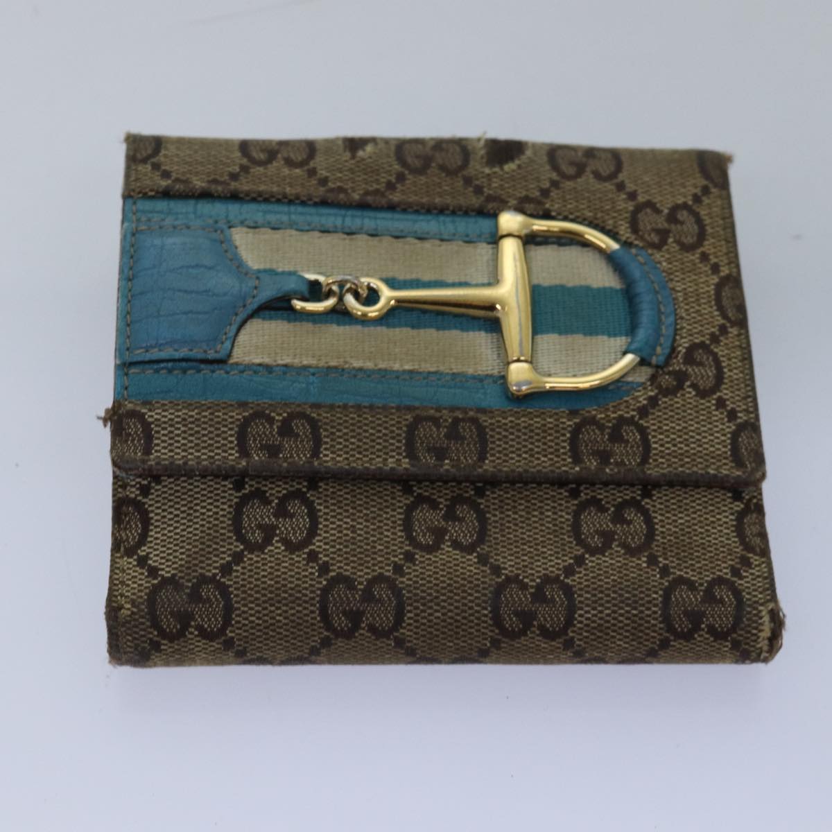 GUCCI GG Canvas Jackie Web Sherry Line Wallet 8Set Black Beige Red fm3491