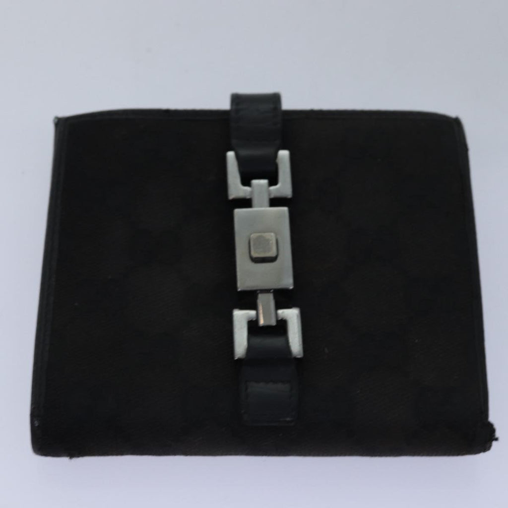 GUCCI GG Canvas Jackie Web Sherry Line Wallet 8Set Black Beige Red fm3491