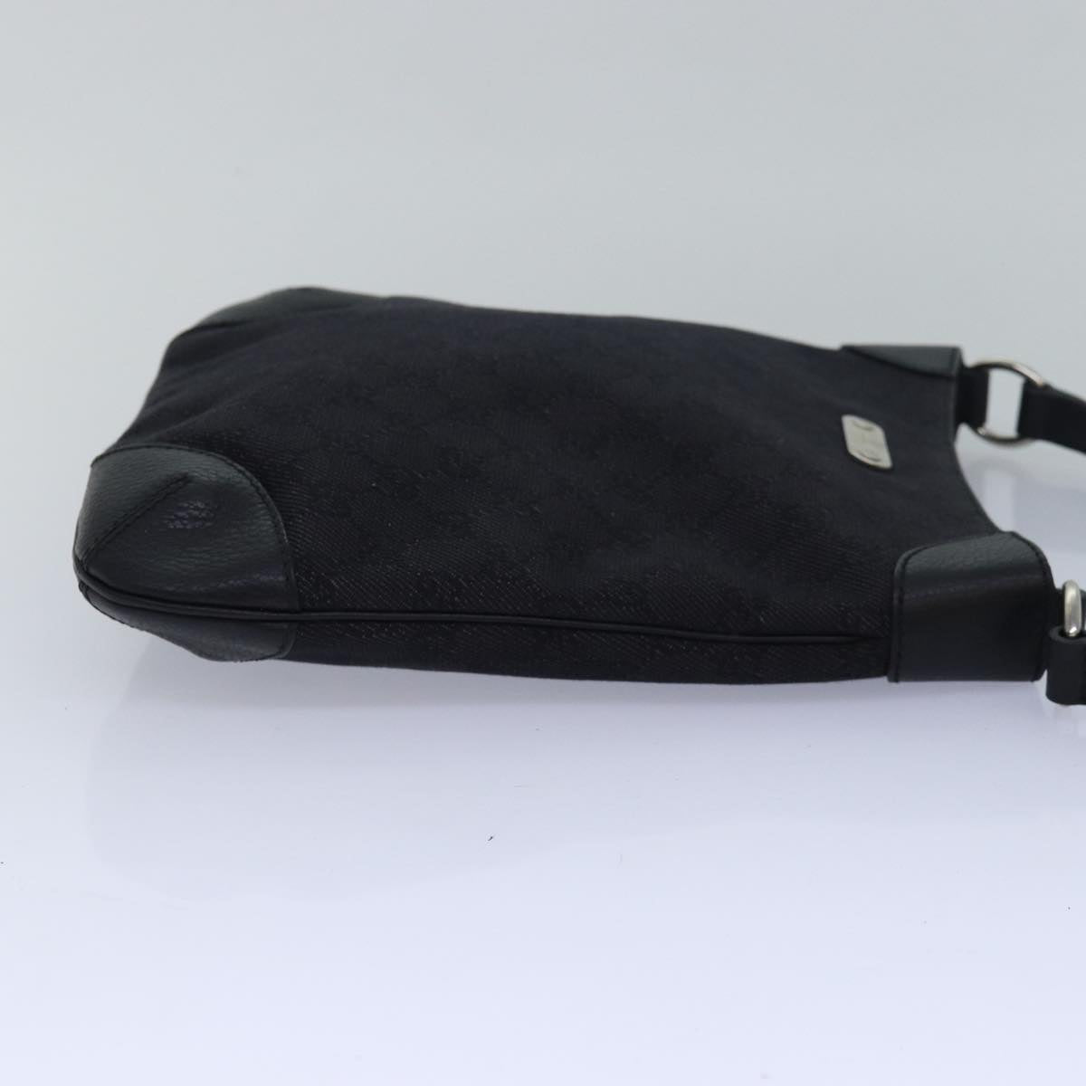GUCCI GG Canvas Shoulder Bag Outlet Black 196140 fm3505