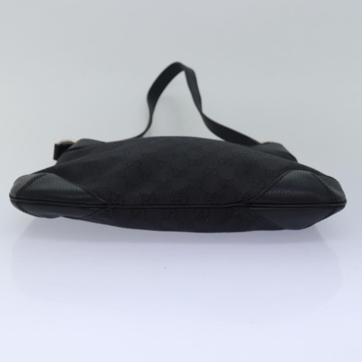 GUCCI GG Canvas Shoulder Bag Outlet Black 196140 fm3505