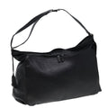 GUCCI Shoulder Bag Leather Black fm3542