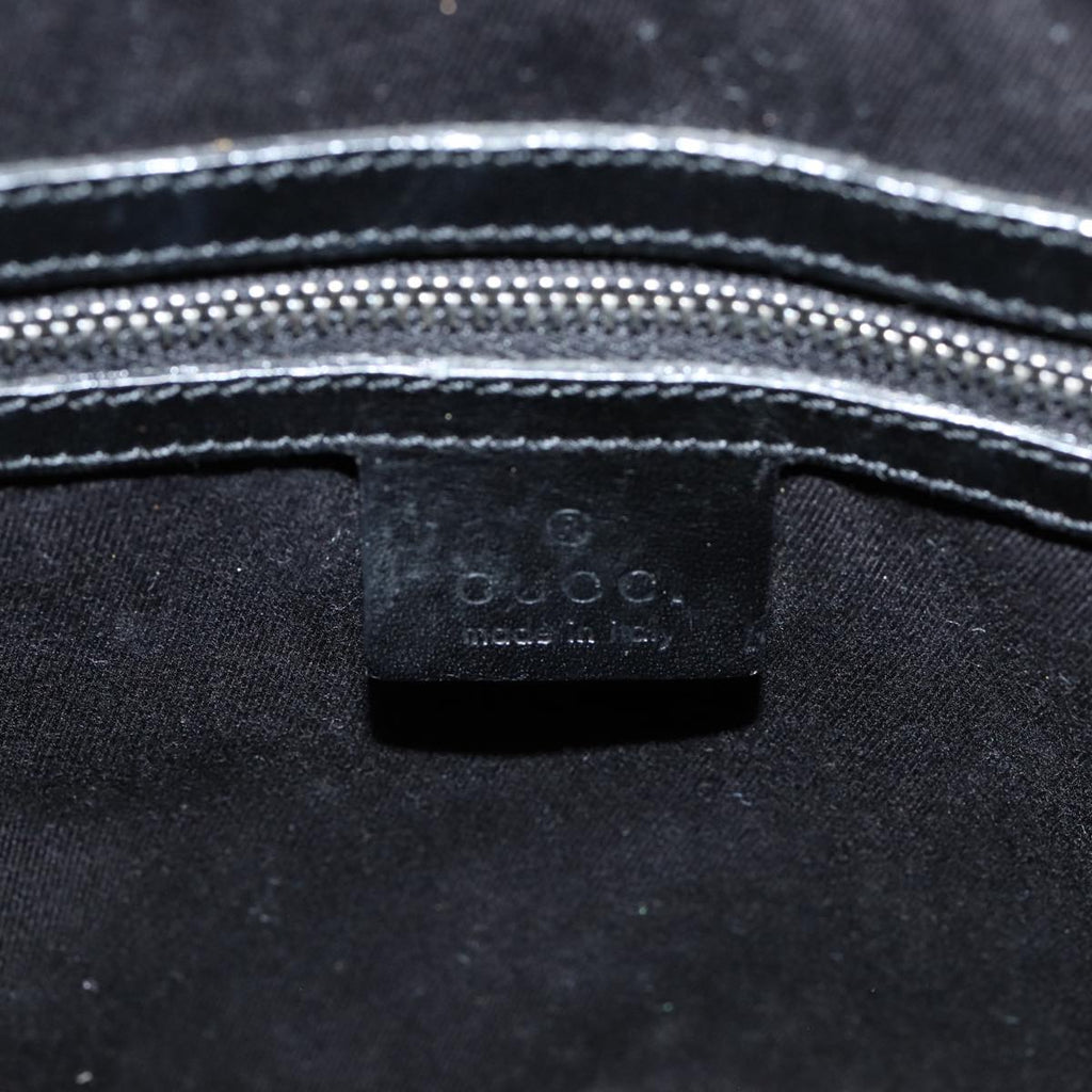 GUCCI GG Canvas Tote Bag Black fm3557